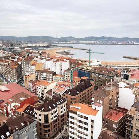 Apartamento Gijon Cielo Exterior foto