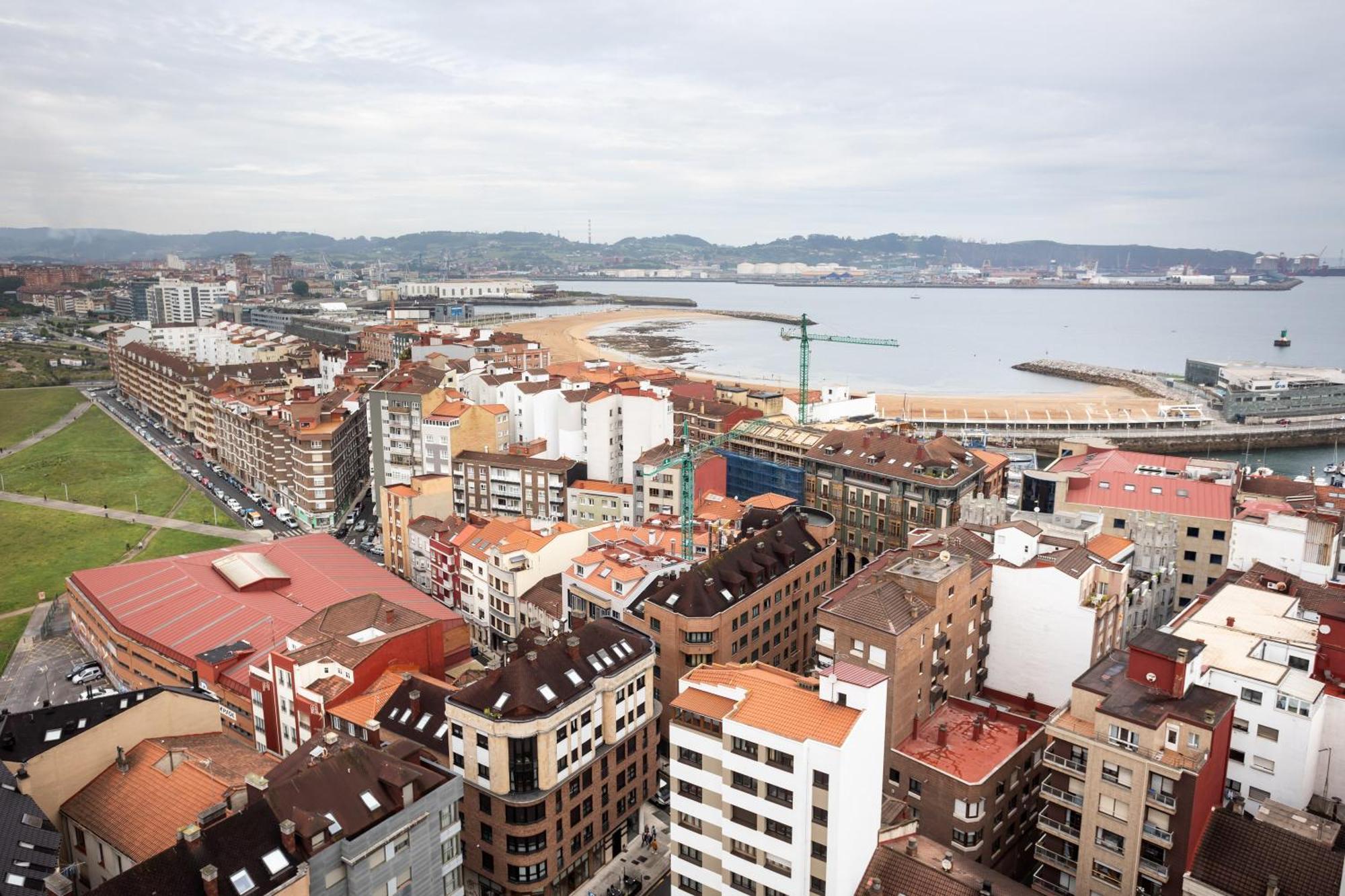 Apartamento Gijon Cielo Exterior foto
